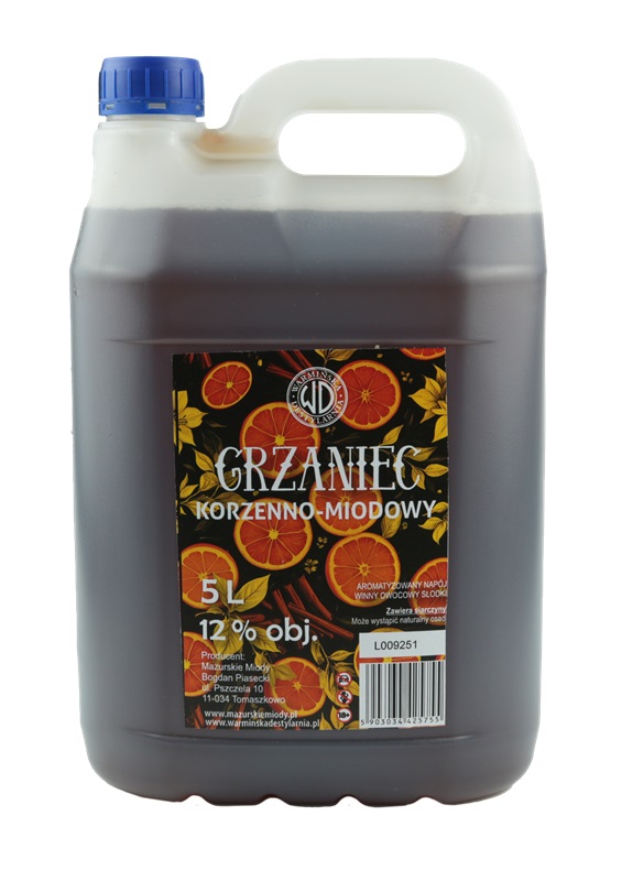 Mazurskie Miody - Bogdan Piasecki: Grzaniec na miodzie pitnym - Biesiadny