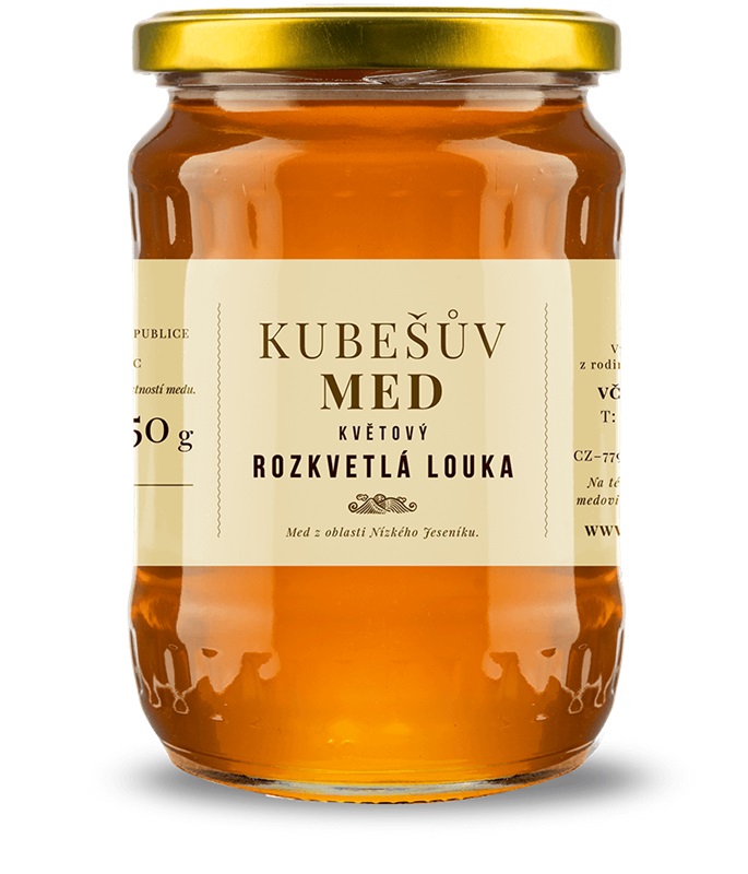 Jan Kubeš: Med květový - rozkvetlá louka