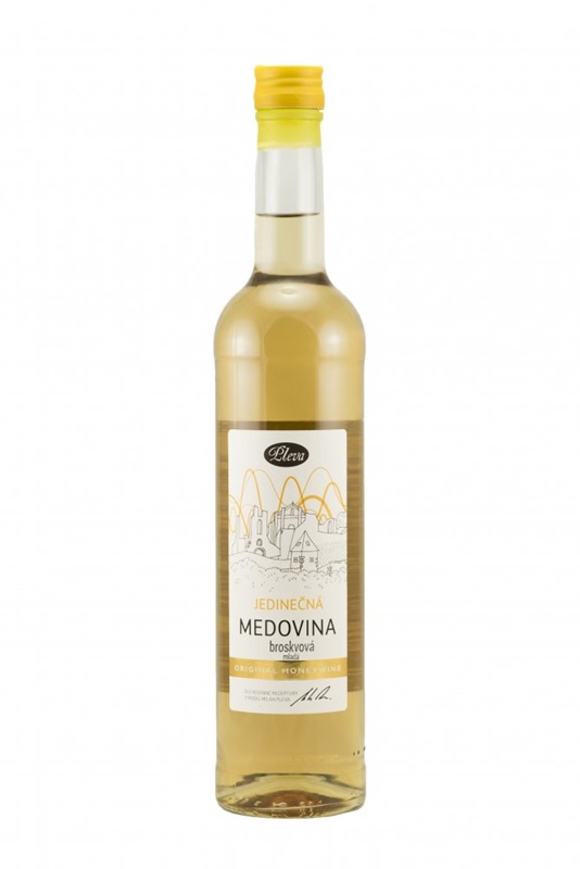 Pleva s.r.o.: Medovina jedinečná - broskvová - mladá