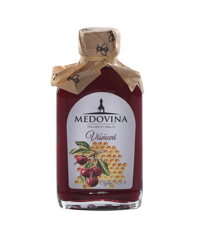 Včelařství Smolík: Medovina višňová