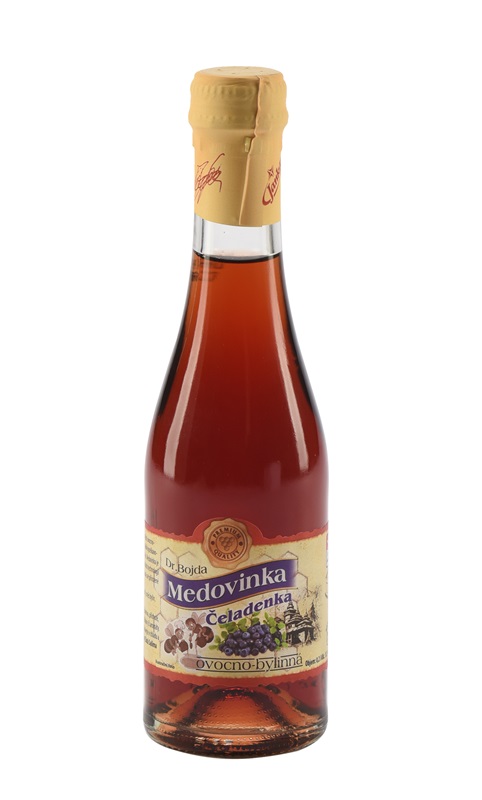 JANKAR PROFI, s.r.o.: Medovinka Čeladenka (ovocno-bylinná) (višně, borůvky)
