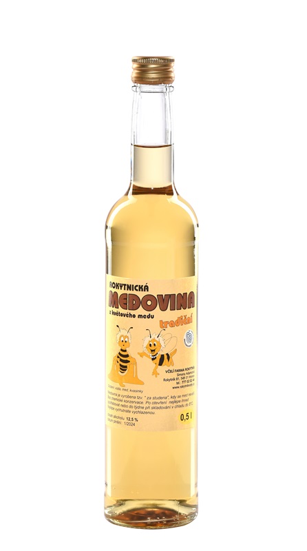 Včelí farma Rokytník: Rokytnická medovina z květového medu - tradiční