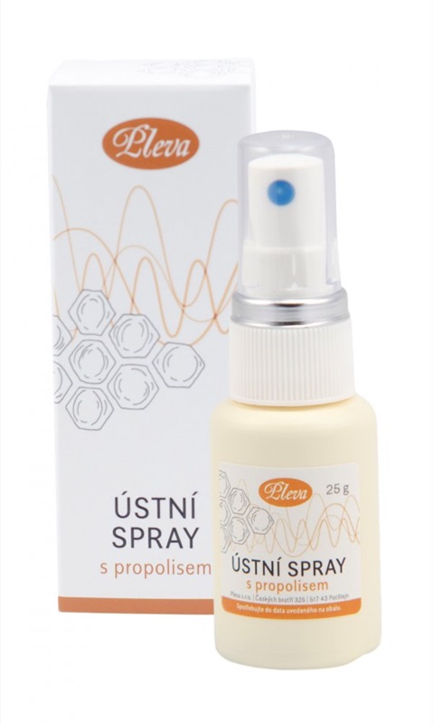 Pleva s.r.o.: Ústní spray s propolisem